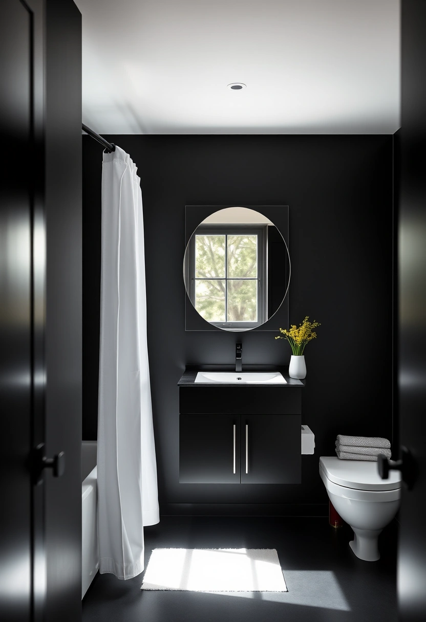 all black bathroom ideas 16