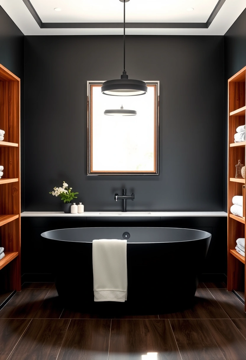 all black bathroom ideas 17