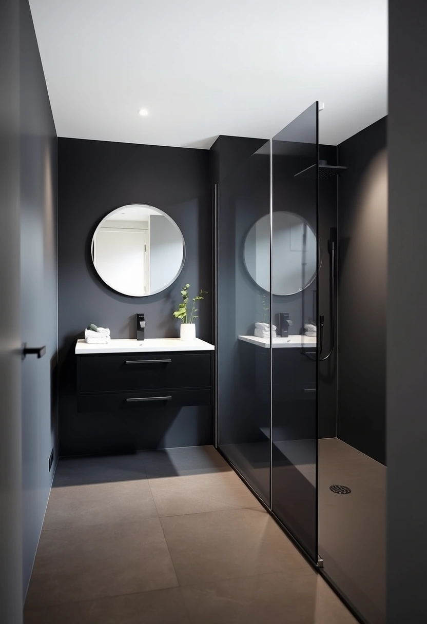 all black bathroom ideas 9