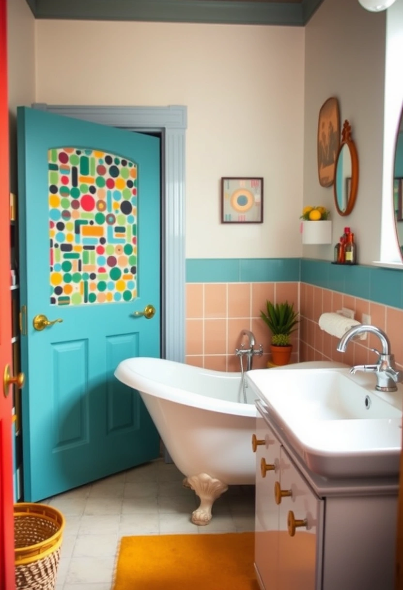 bathroom door ideas 20