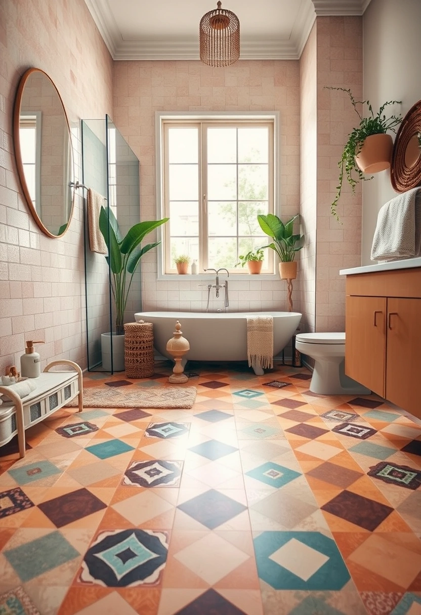 bathroom floor tiles design ideas 19