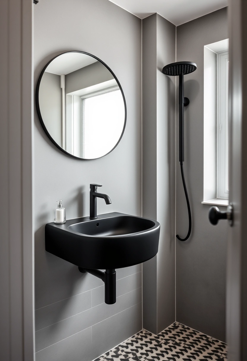 bathroom ideas black 13