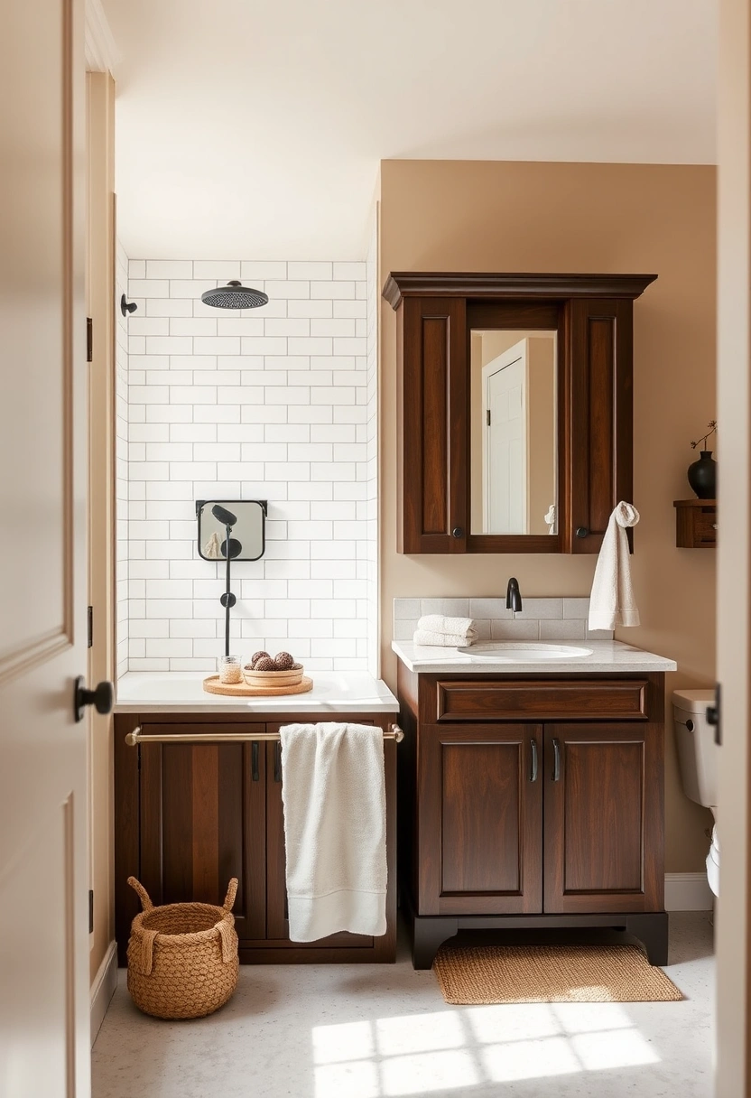 bathroom ideas brown 12