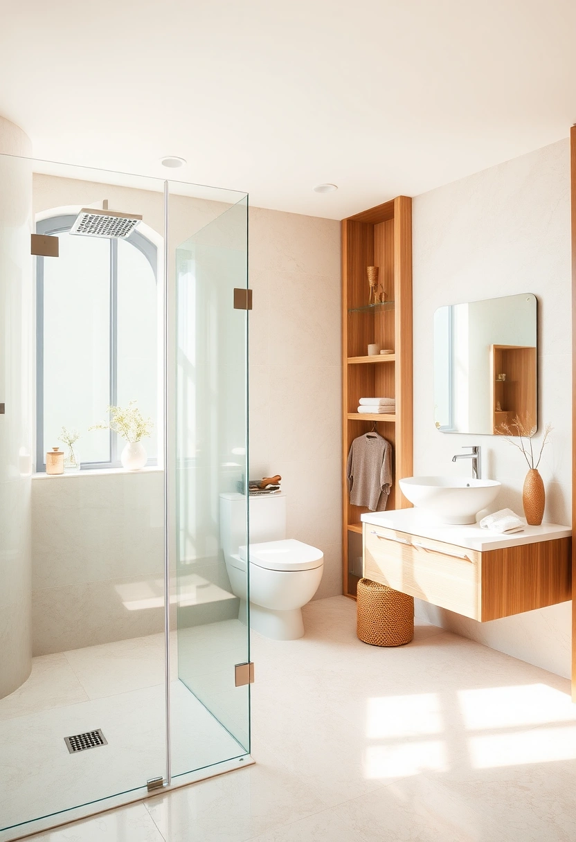 bathroom ideas brown 15