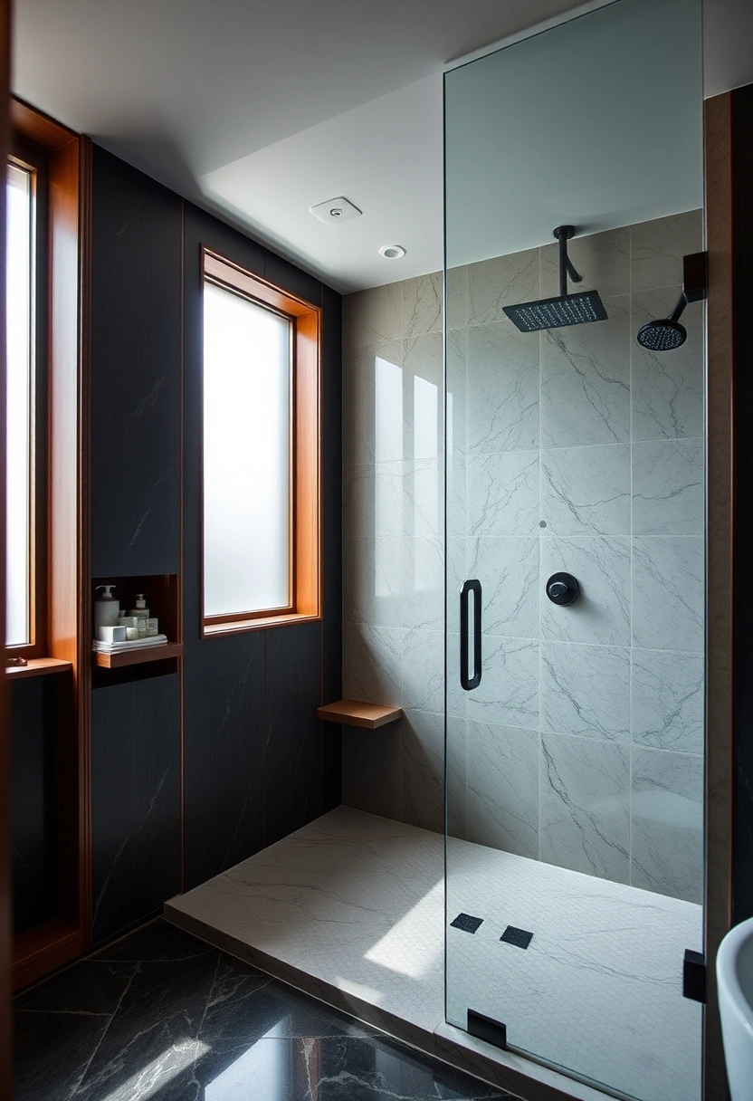 bathroom ideas dark 13