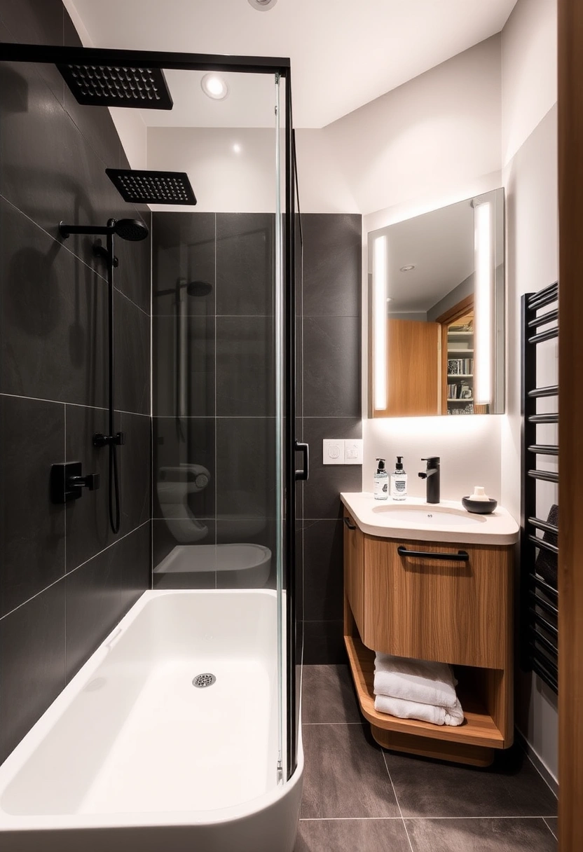 bathroom ideas dark 16