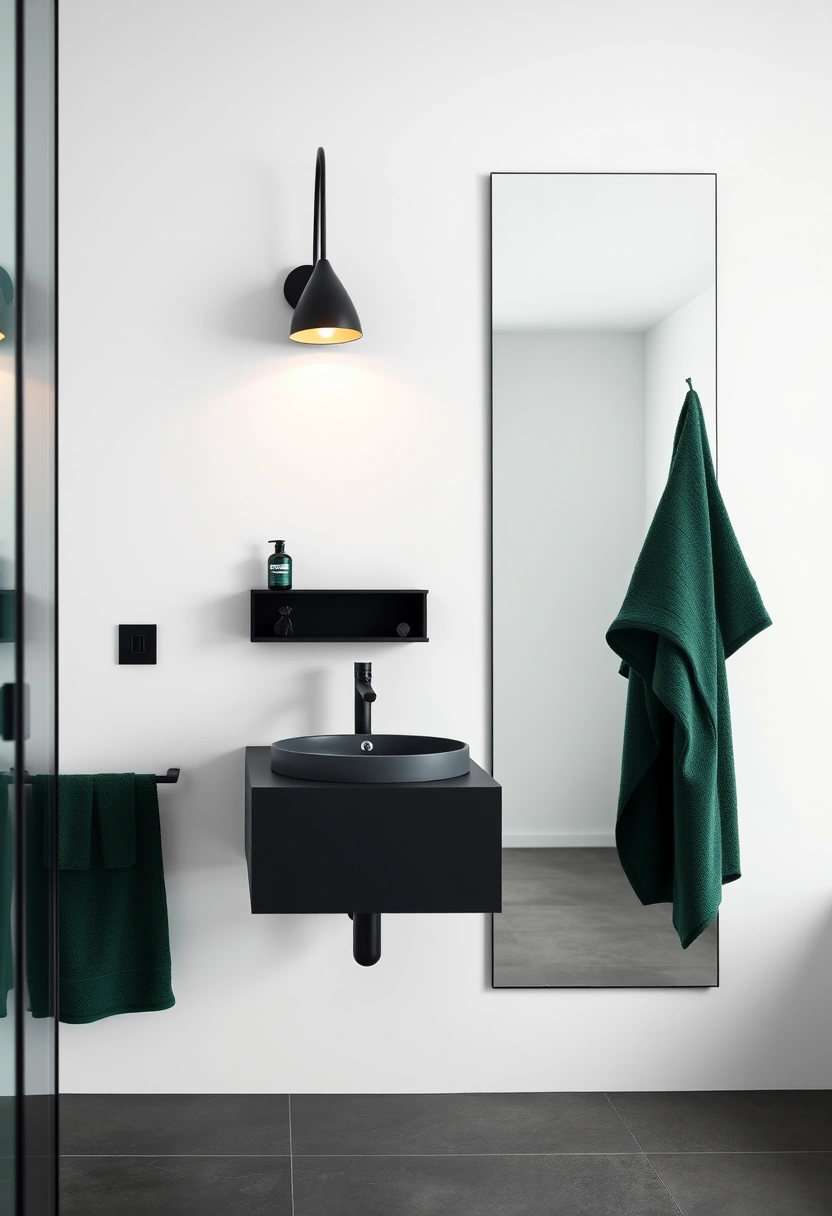 bathroom ideas dark 17