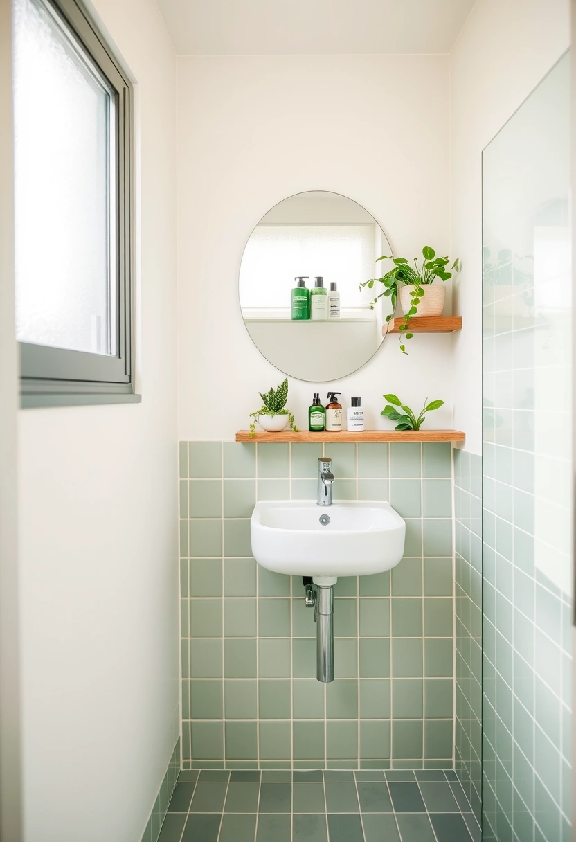 bathroom ideas green 11