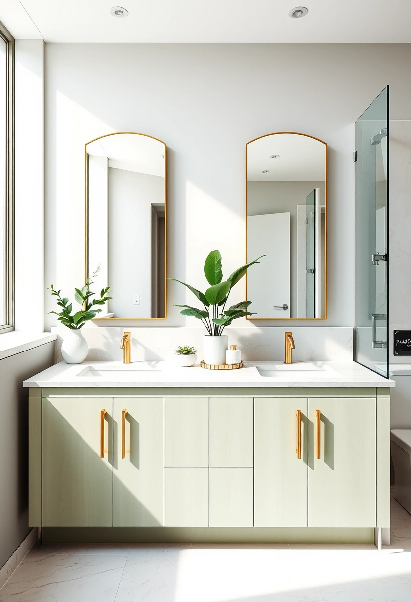 bathroom ideas green 8