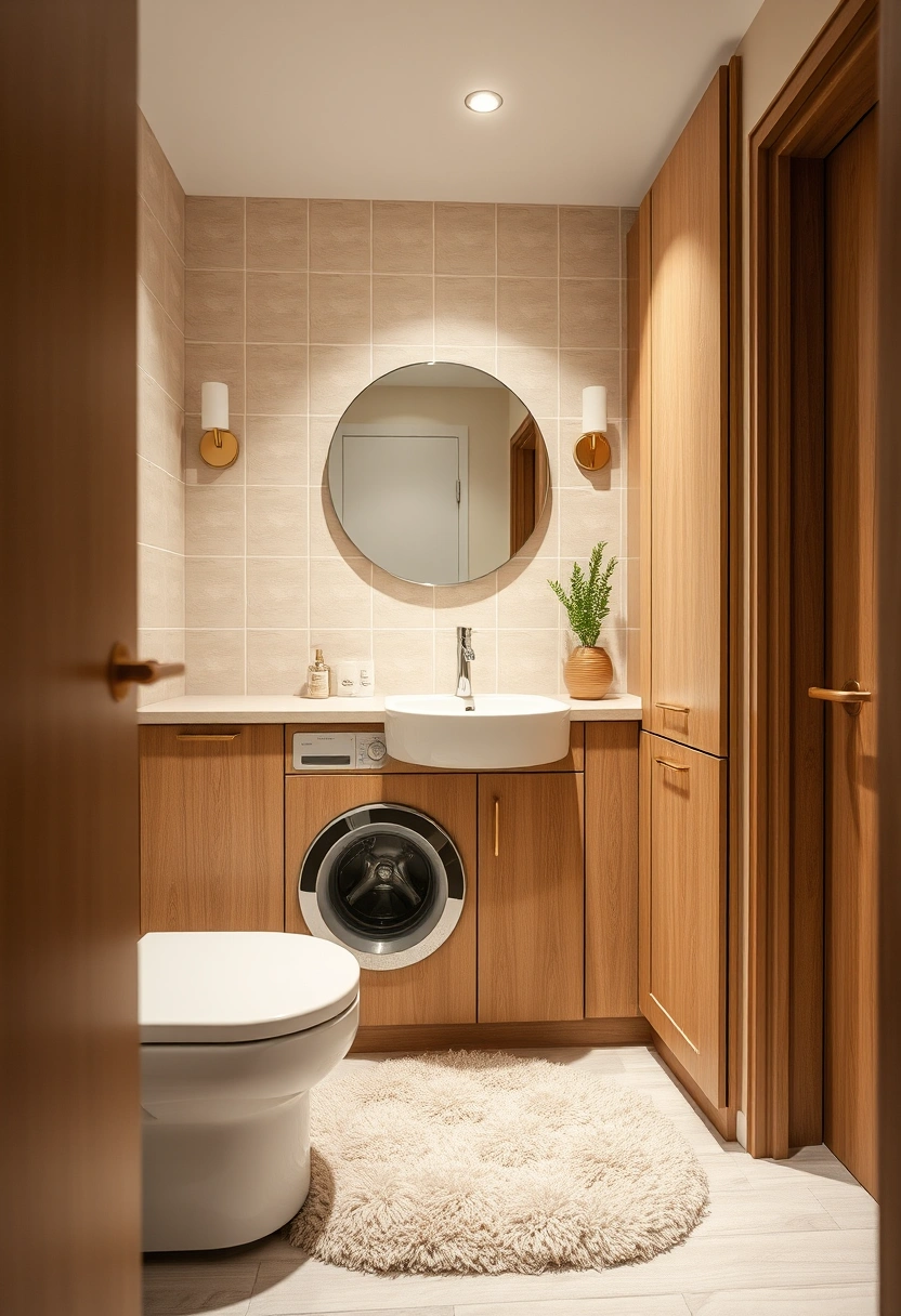 bathroom ideas with washing machine 2