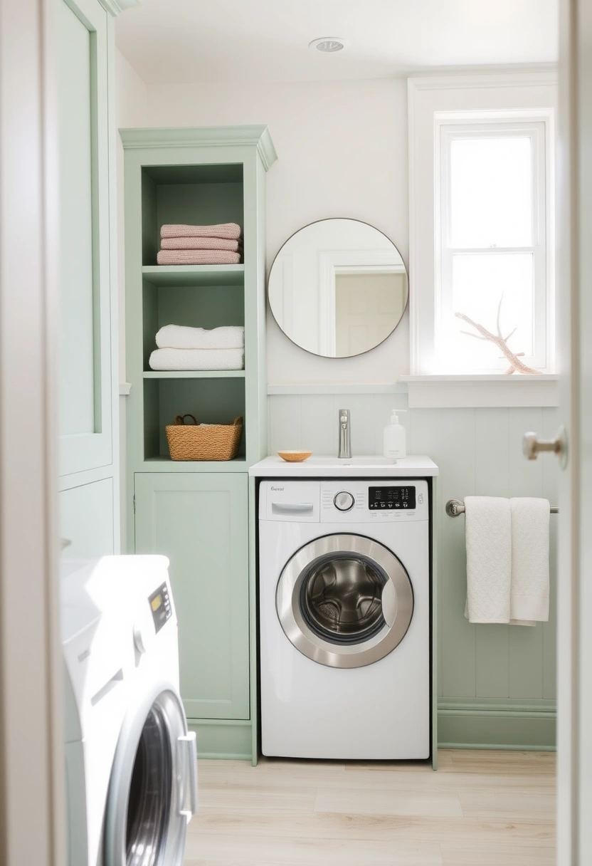 bathroom ideas with washing machine 5