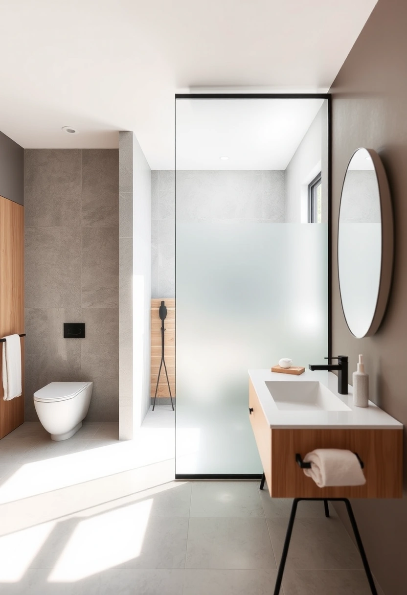 bathroom partition ideas 15