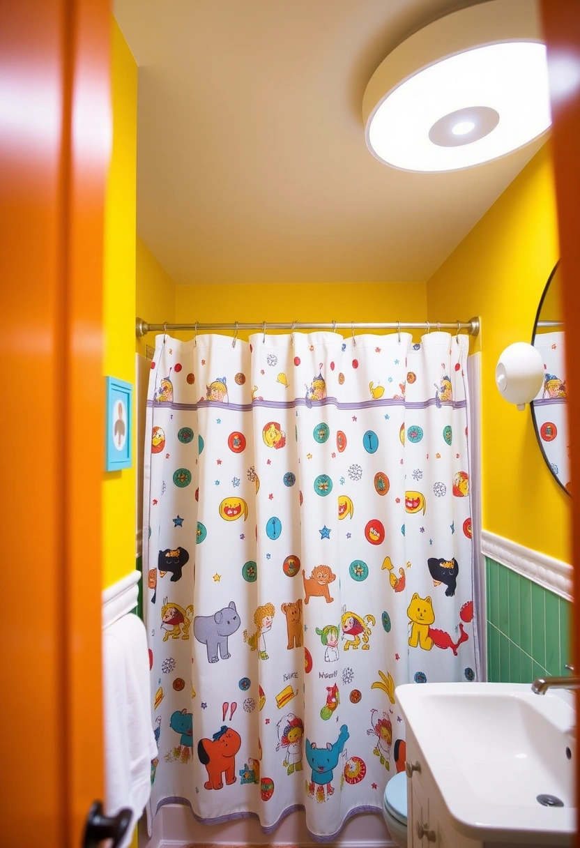 bathroom shower curtain ideas 12