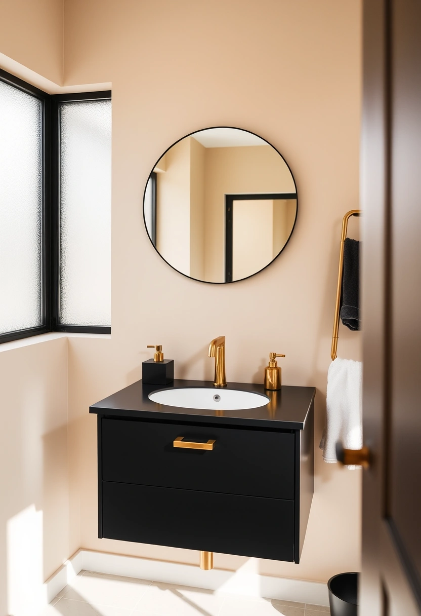 black and gold bathroom ideas 18