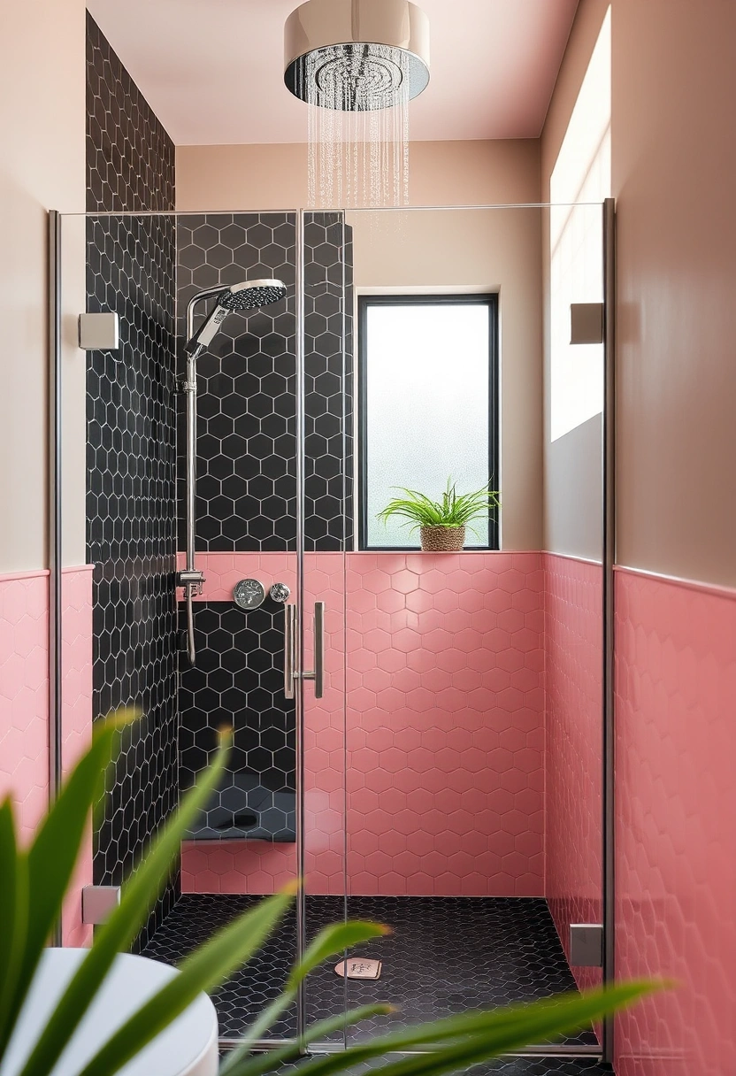 black and pink bathroom ideas 3