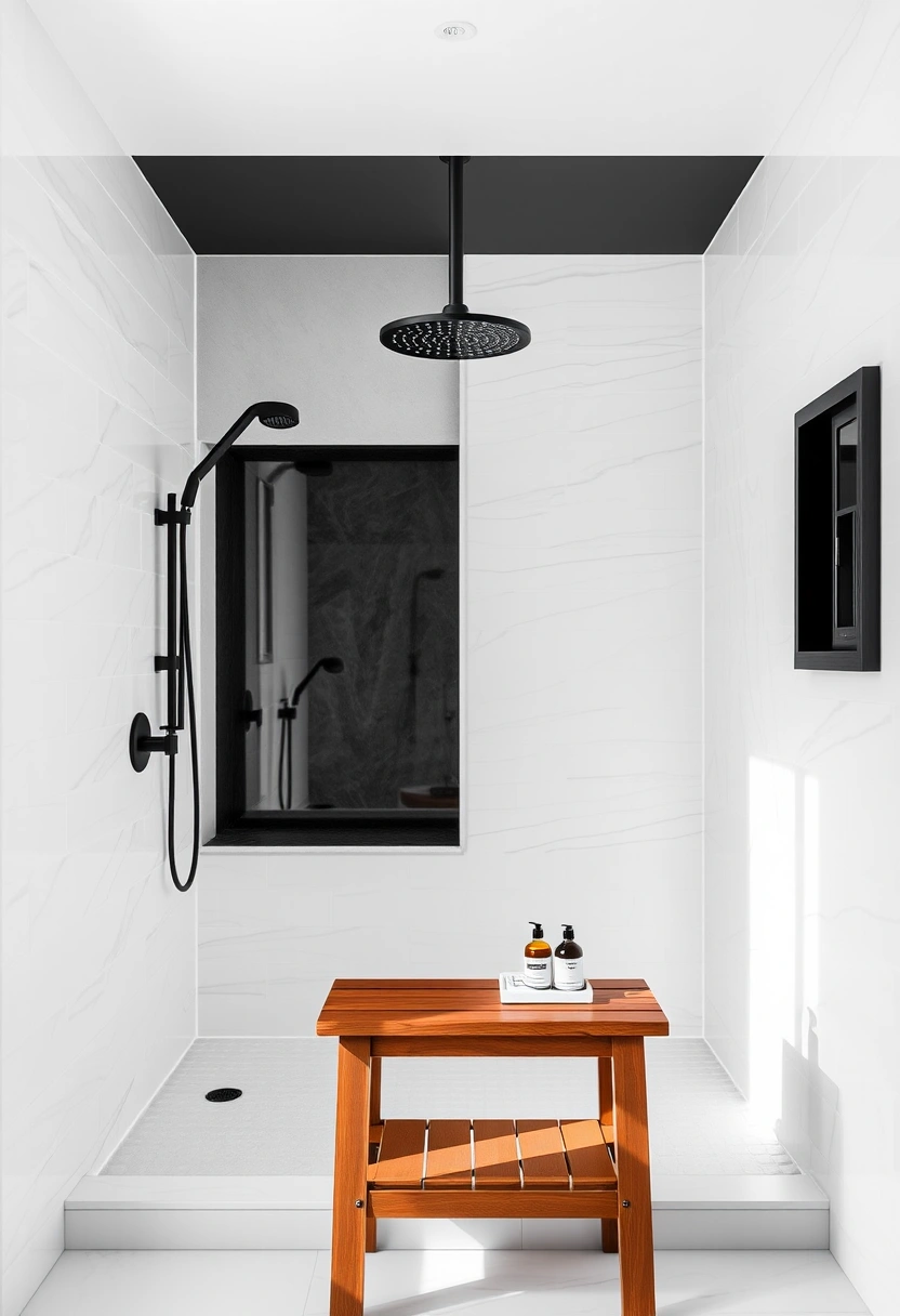 black and white bathroom ideas 13