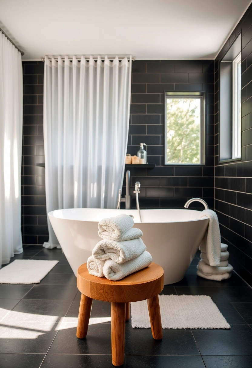 black and white bathroom ideas 7