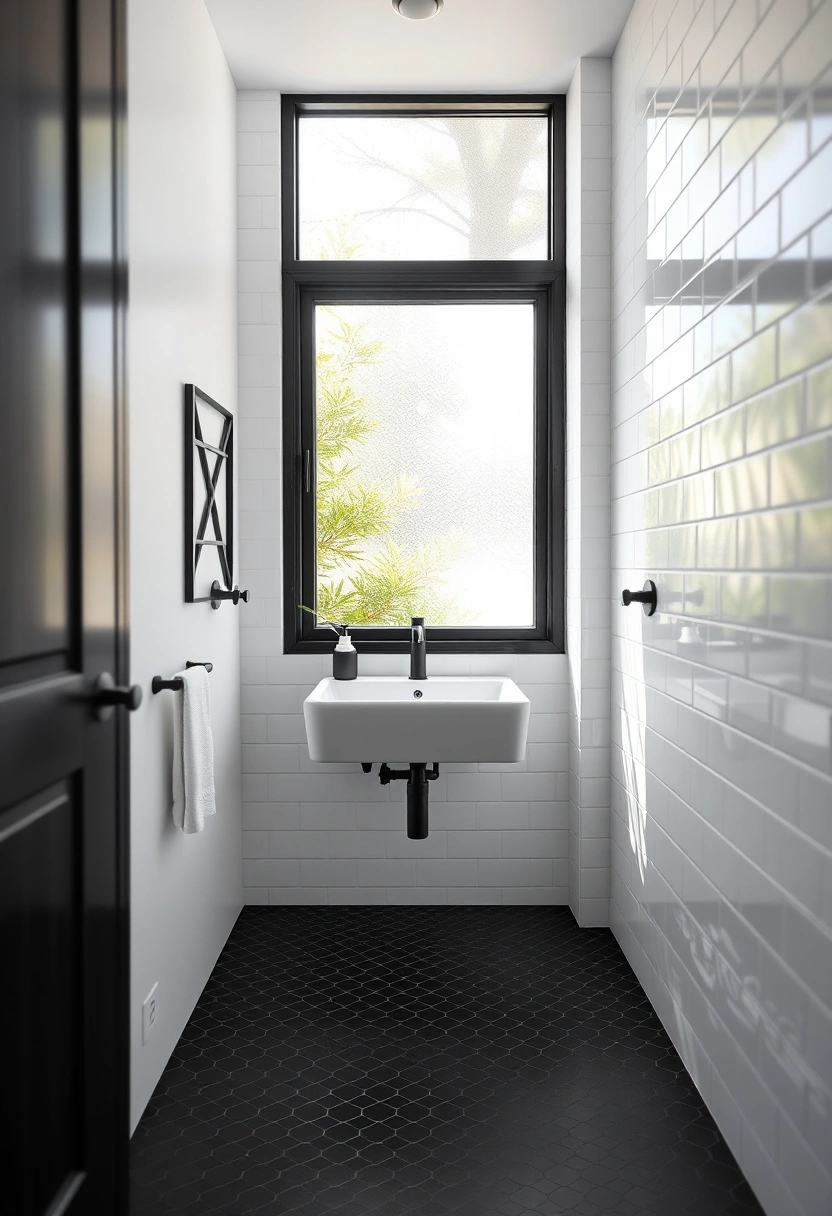 black and white bathroom ideas decor 1