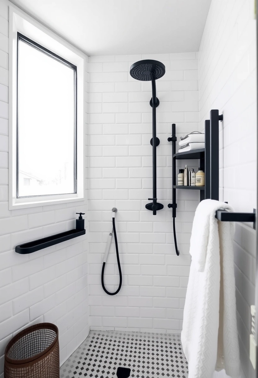 black and white small bathroom ideas 11