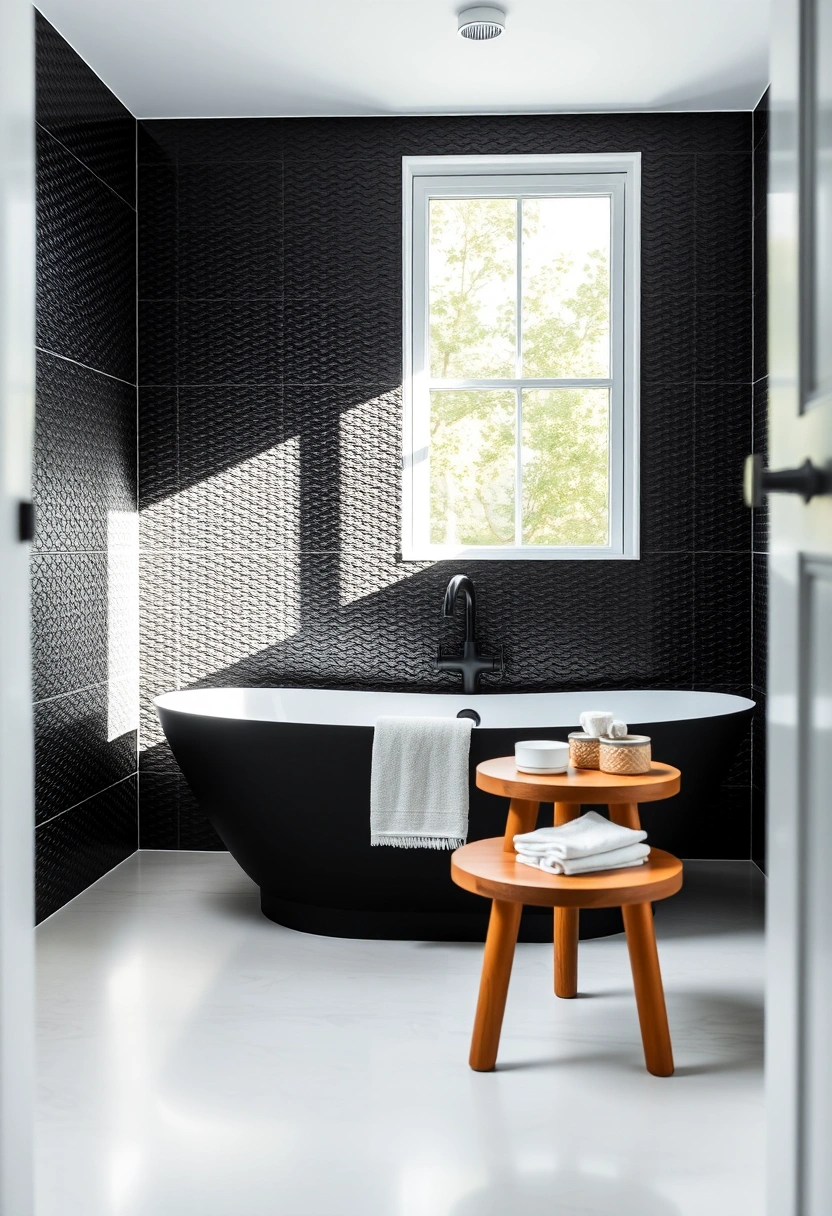 black and white small bathroom ideas 16