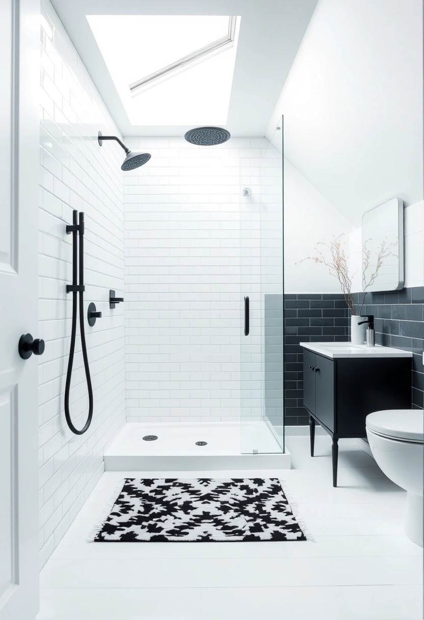 black and white small bathroom ideas 20