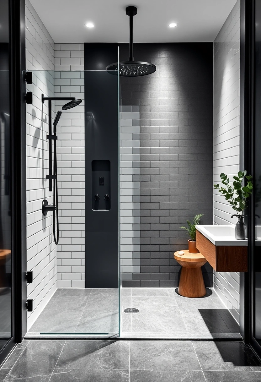 black bathroom decor ideas 3