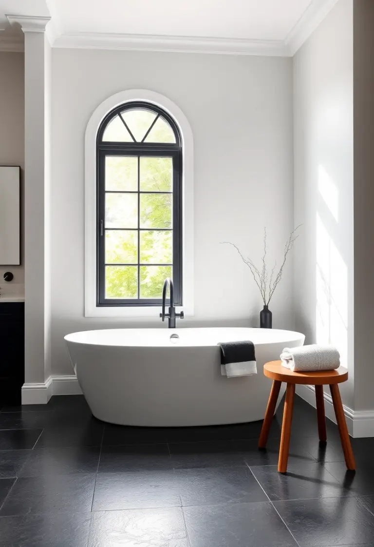 black white and grey bathroom ideas 1