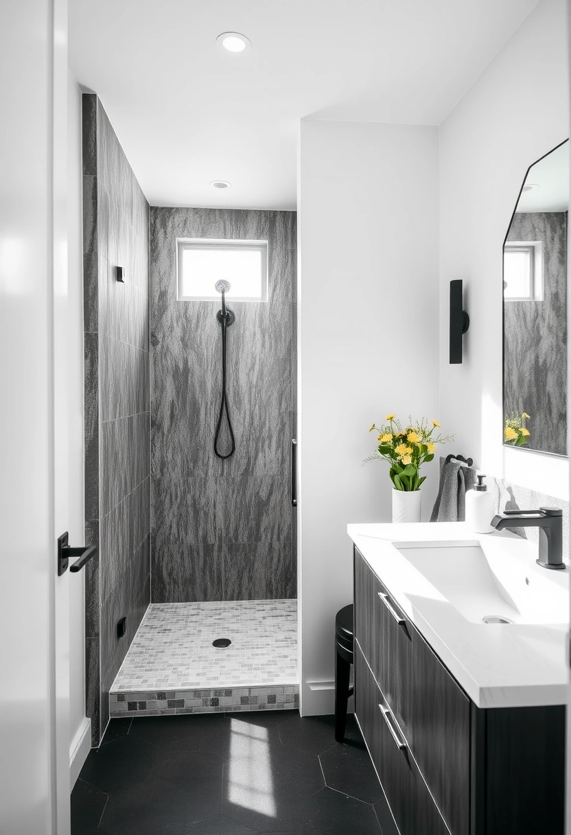 black white and grey bathroom ideas 20