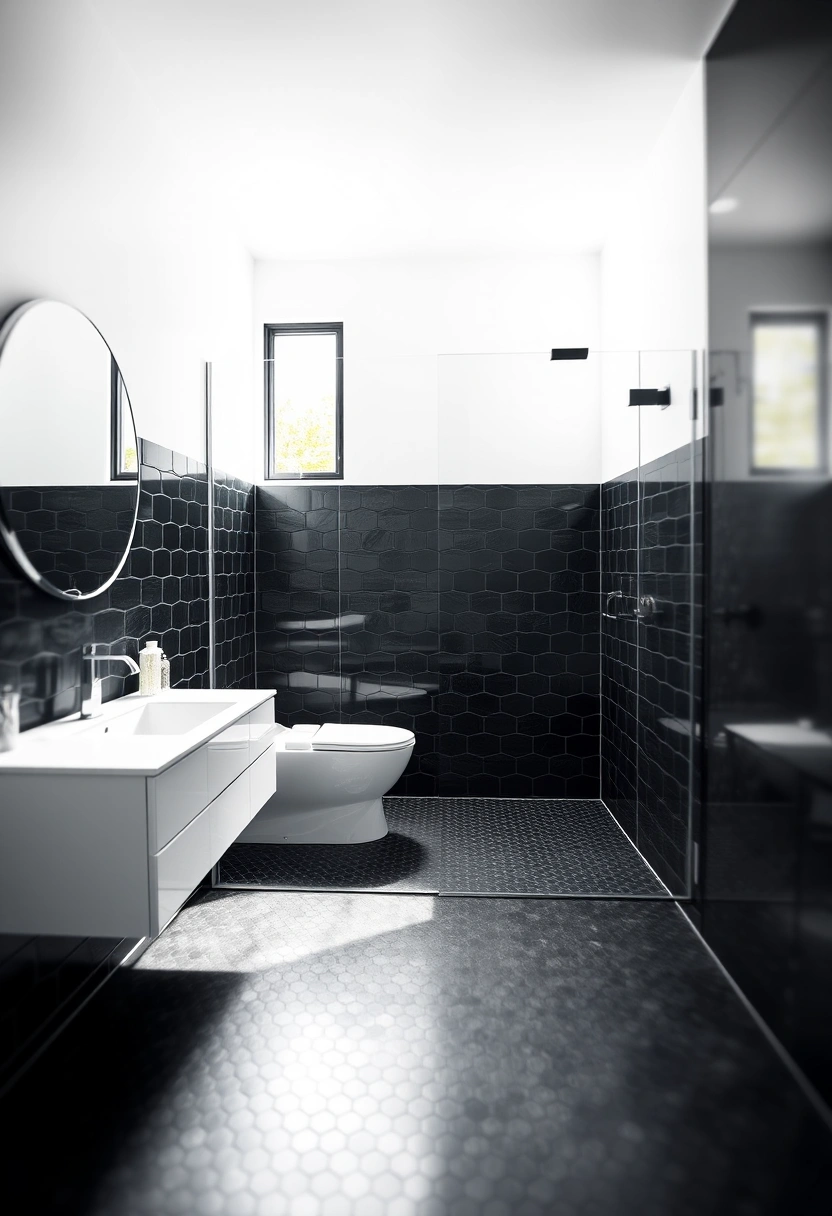 black white and grey bathroom ideas 3