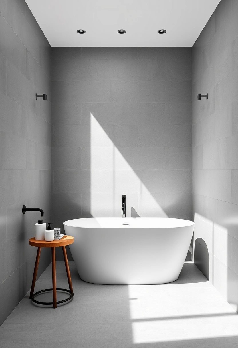 black white and grey bathroom ideas 6