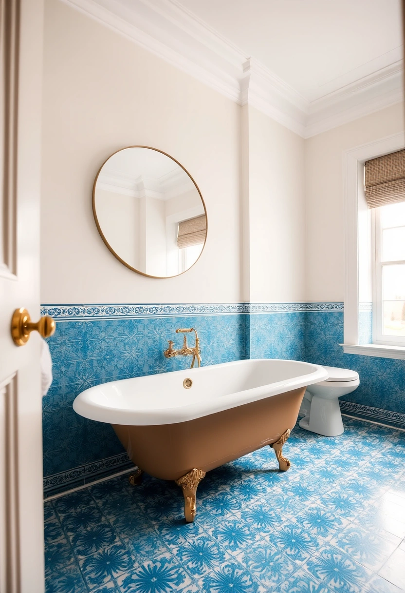 blue tile bathroom ideas 15