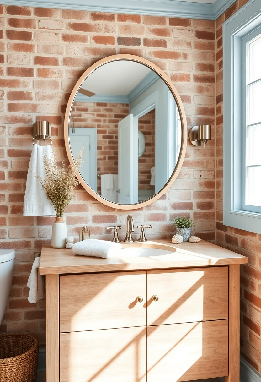 brick bathroom ideas 5