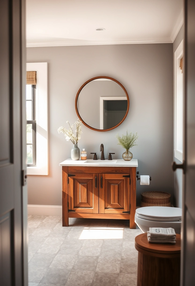 brown vanity bathroom ideas 10