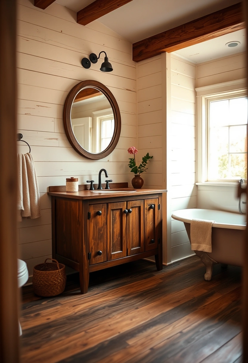 brown vanity bathroom ideas 3