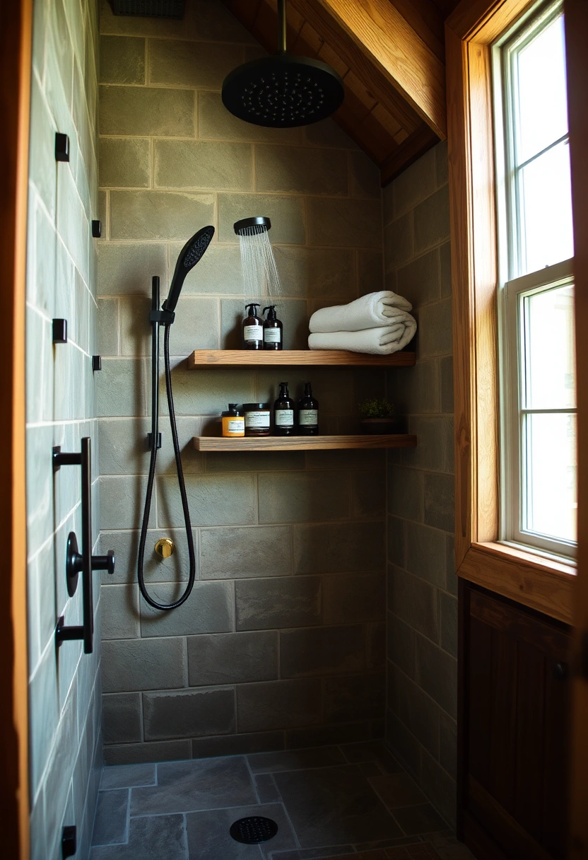 cabin bathroom ideas 9