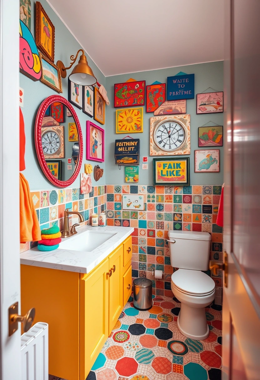 colorful bathroom ideas 17