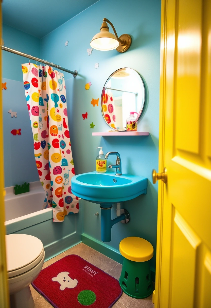 colorful bathroom ideas 20