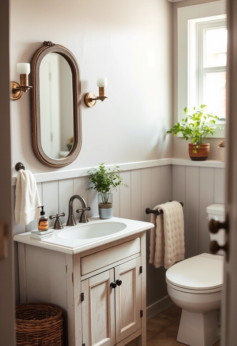 country bathroom ideas 13