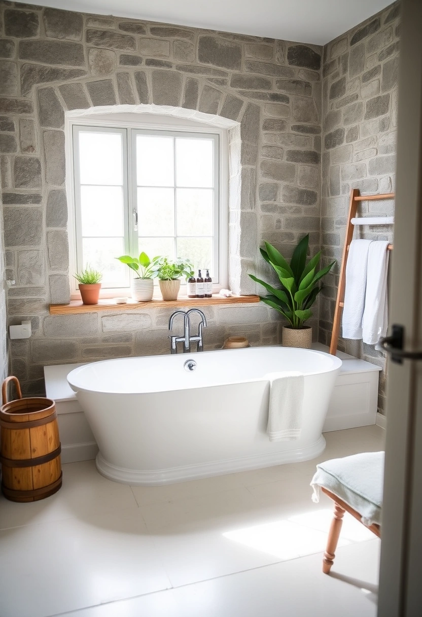 country bathroom ideas 20