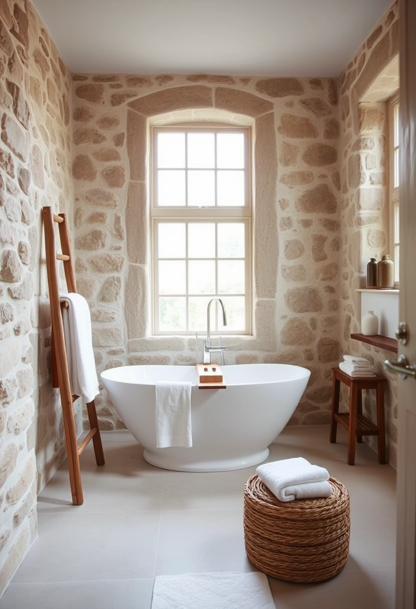 country rustic bathroom ideas 3