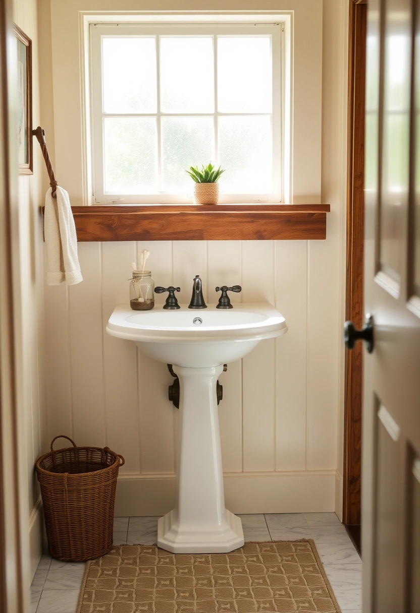 country rustic bathroom ideas 5