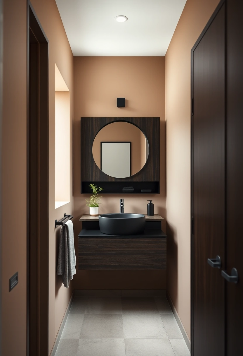 dark brown bathroom ideas 17