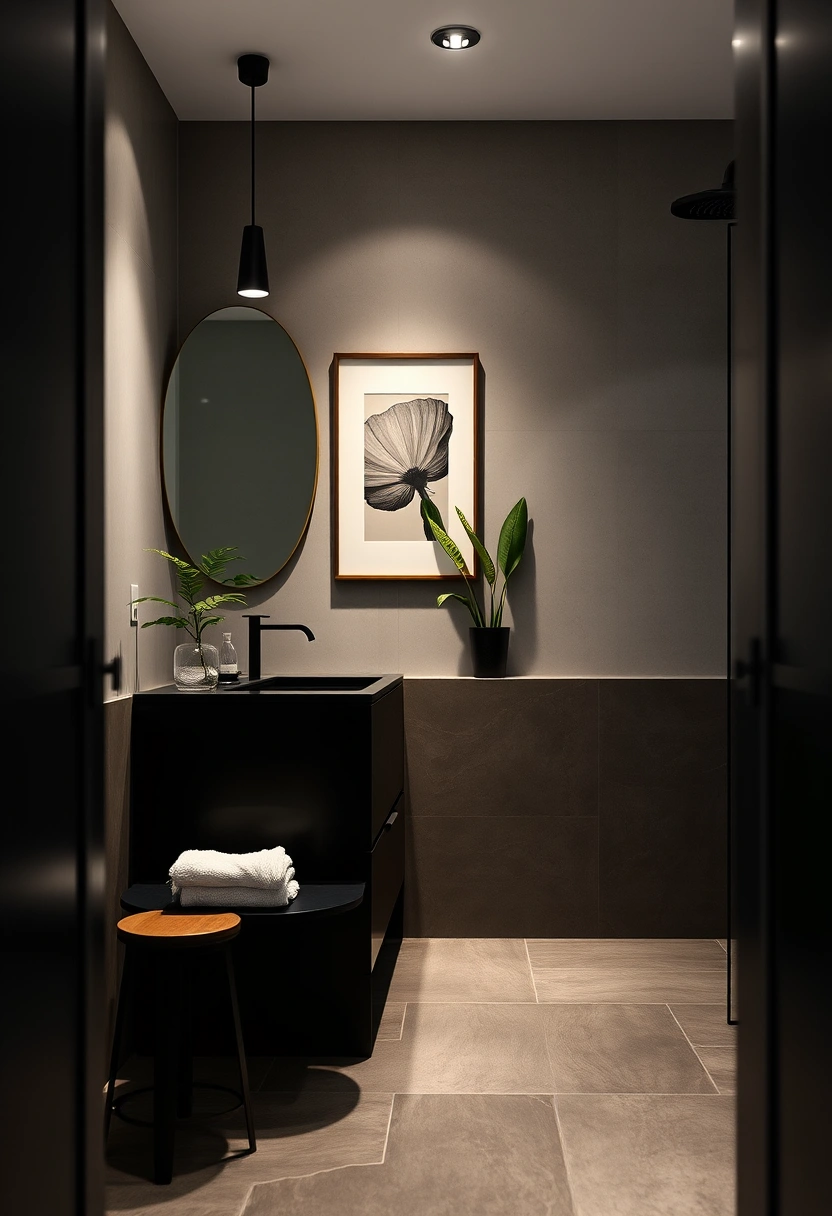 dark green bathroom ideas 14