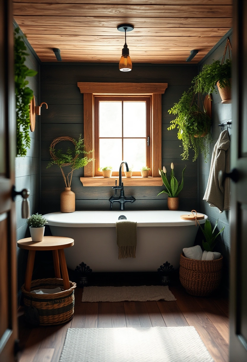 dark green bathroom ideas 15