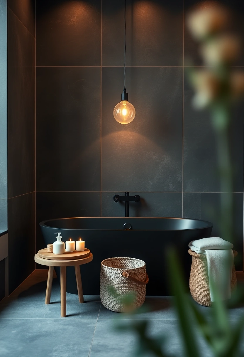 dark small bathroom ideas 3