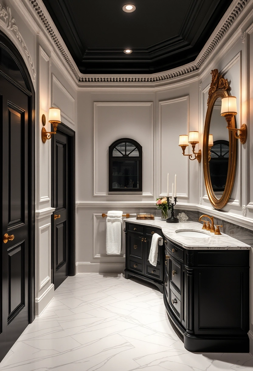 dark vanity bathroom ideas 12