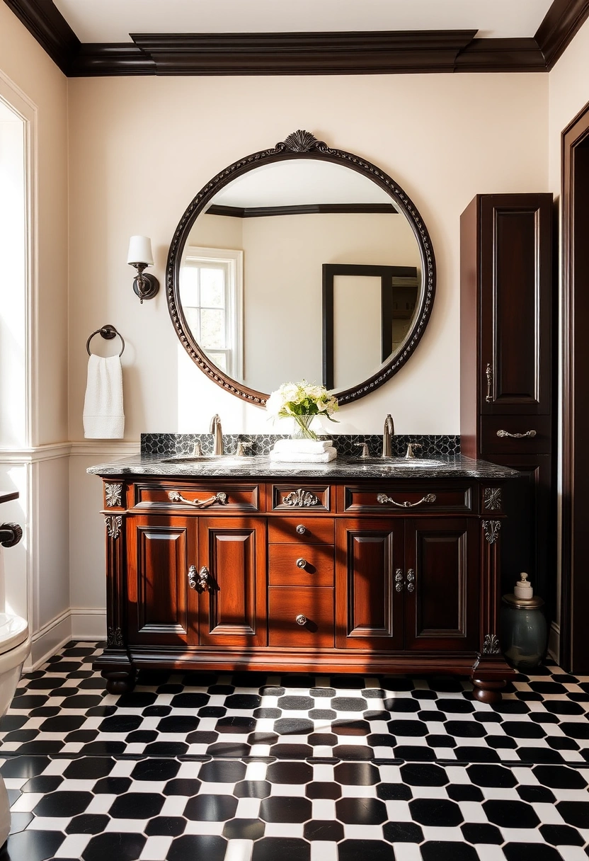 dark vanity bathroom ideas 3