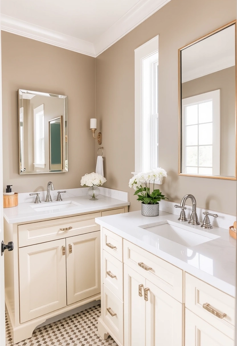 dual vanity bathroom ideas 16