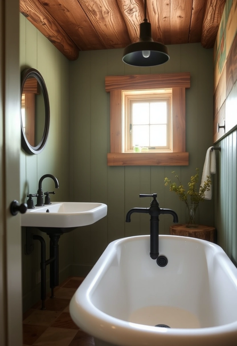 earthy bathroom ideas natural 10