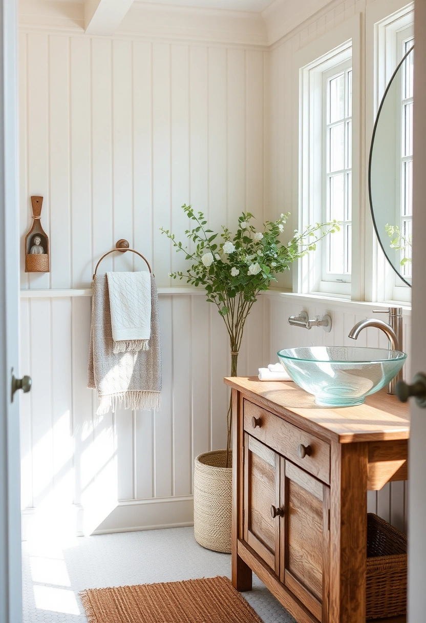 earthy bathroom ideas natural 7